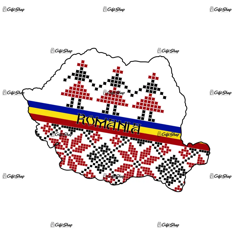 Mgs026-magnet frigider-harta romania-